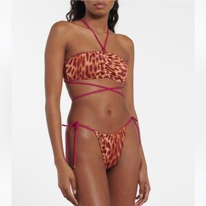 STELLA MCCARTNEY***Leopard Print Sexy Bikini Set***Small $389